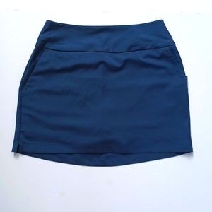Adidas Navy Blue Golf Skirt with Shorts Size Small NWT